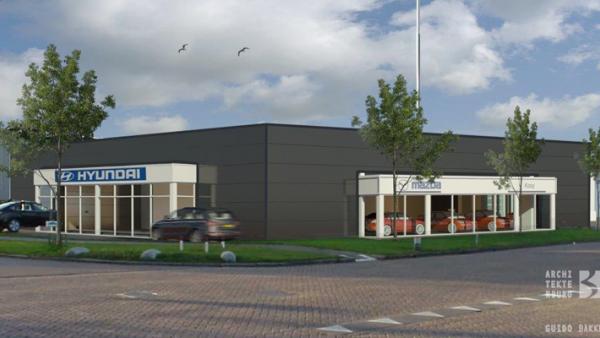 Autobedrijf Kooy nieuwbouw Spijkenisse